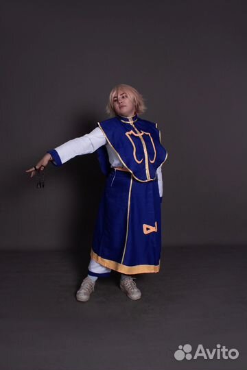 Аниме косплей курапико из аниме Hunter x Hunter