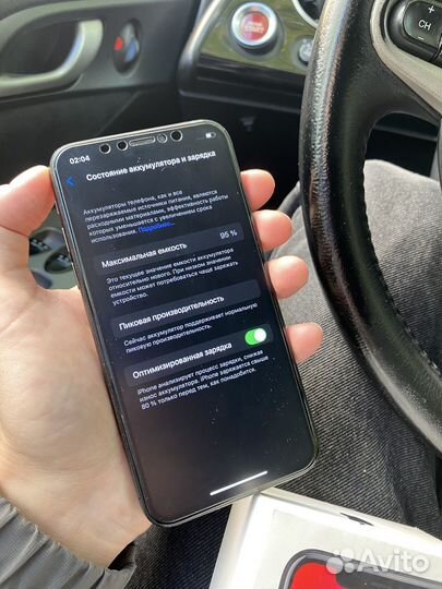 iPhone X 64gb 96акб