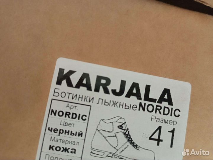 Лыжи беговые Nordway и ботинки лыжные Karjala (41)
