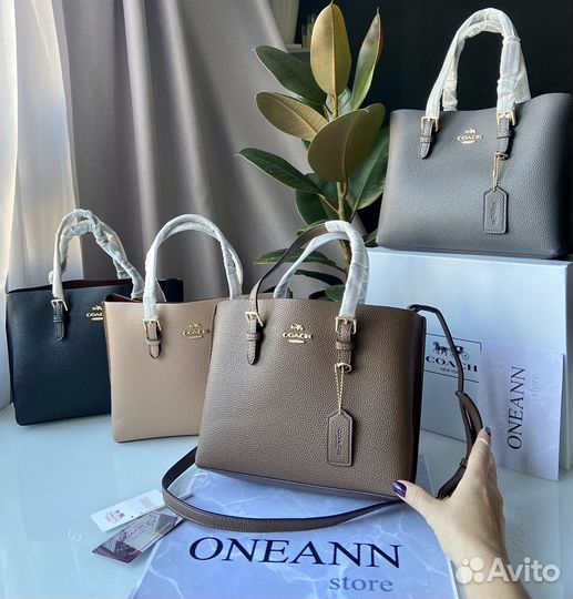 Сумка Coach mini tote в расцветках