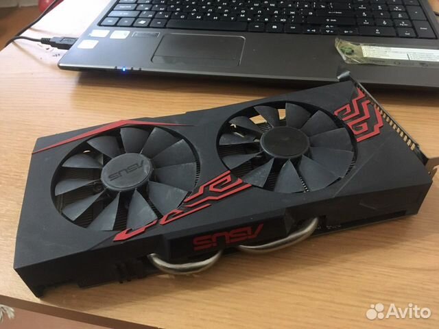 Видеокарта Asus RX 570 4gb Samsung