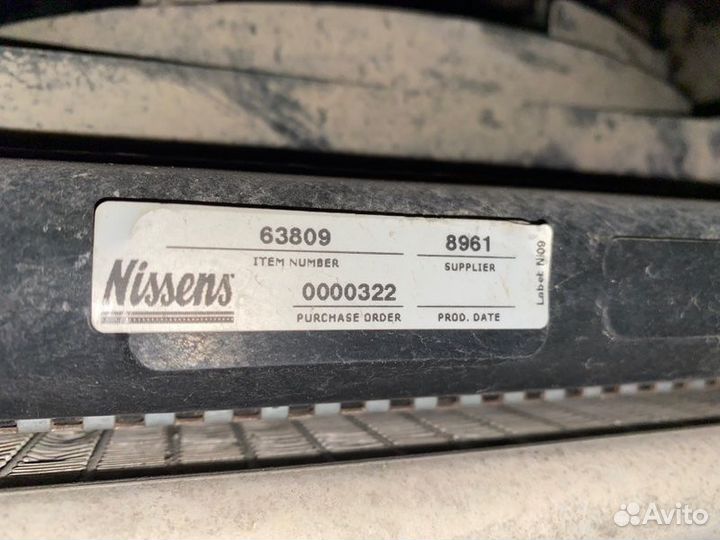 Радиатор Renault Clio 2004