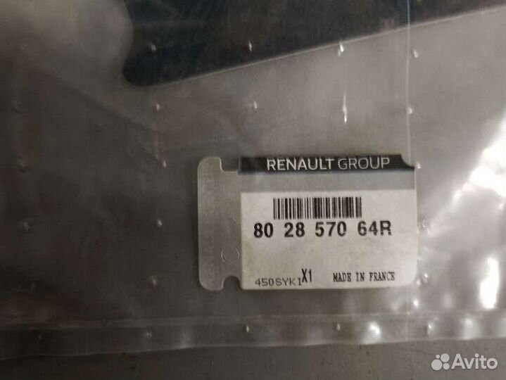 Наклейка стойки двери передней левой Renault Logan