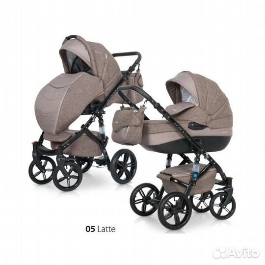Коляска 2 в 1 Riko brano natural