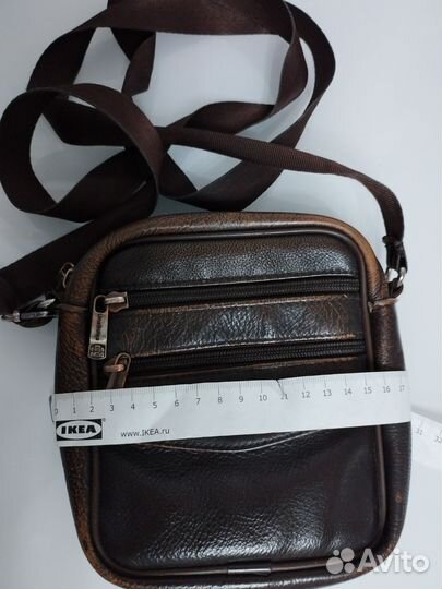 Сумка натуральная кожа мужская