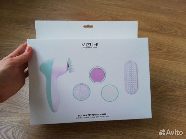 Mizuhi Электрический набор для педикюра