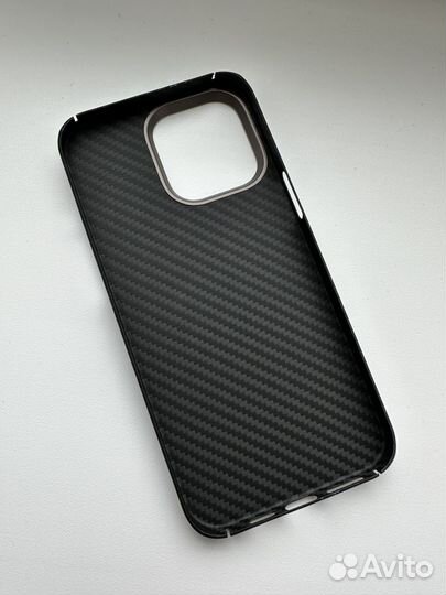 Чехол карбоновый iPhone 14 pro max