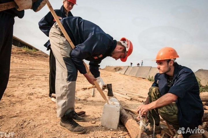 Разнорабочие подсобники землекопы русские