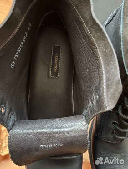 Ботинки мужские TJ натуральная кожа