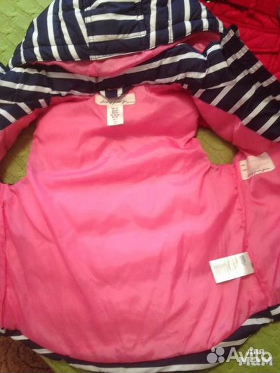 Курточка Zara и жилетки Mayoral и нм на девочку