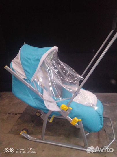 Детские санки коляска