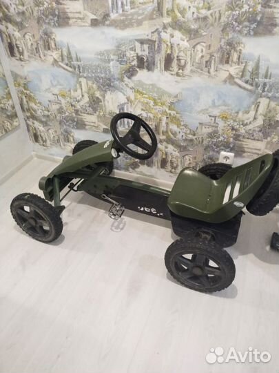 Велокат Велосипед Веломобиль berg Jeep Adventure К