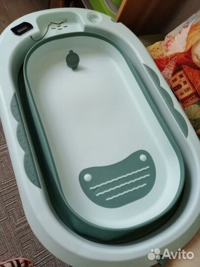 Детская ванночка для купания складная