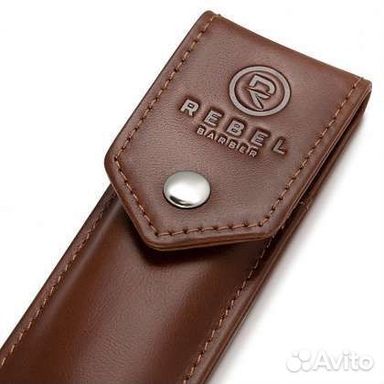 Кожаный чехол для опасной бритвы rebel barber