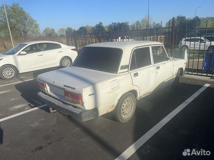 ВАЗ 2107 1.5 МТ, 1995, 100 000 км