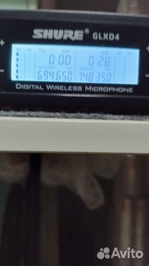 Радиомикрофон Shure glxd 4