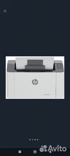Принтер лазерный hp 107wr