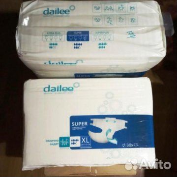 Памперсы для взрослых XL (4), daille Super (Extra