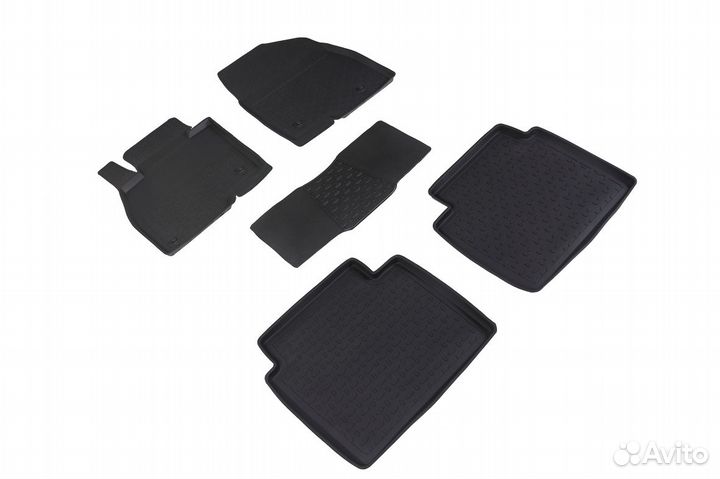 Mazda 6 new 2012-н.в Коврики с высоким бортом