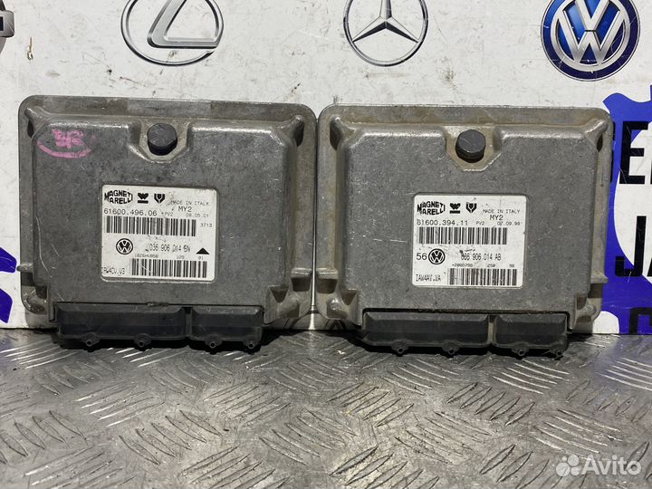 Эбу двигателя Polo 3 Golf 4 1.4