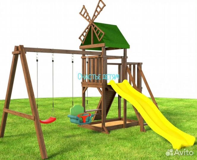 Детская площадка с доставкой до дачи