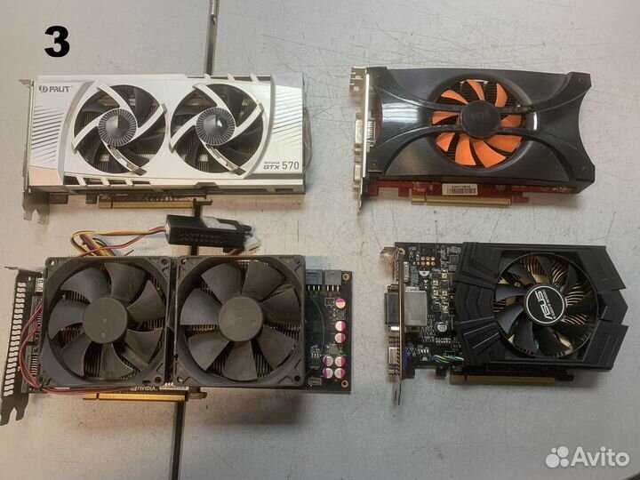 Нерабочие видеокарты