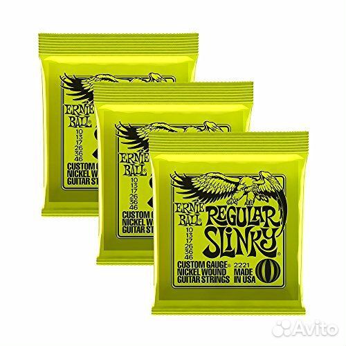 Струны для электрогитары Ernie Ball 2221 10-46