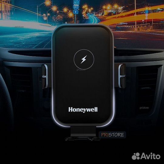 Автомобильный держатель с беспровод-зарядкой HZX8