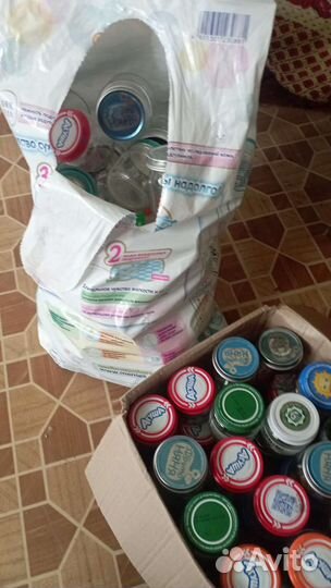 Банки из под детского питания