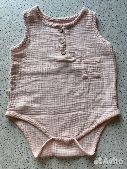 Боди муслиновый 74-80