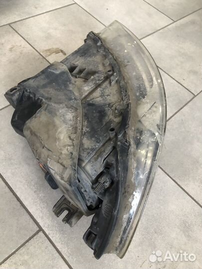 Фары на Audi Q7 2008г/4L (дорест)