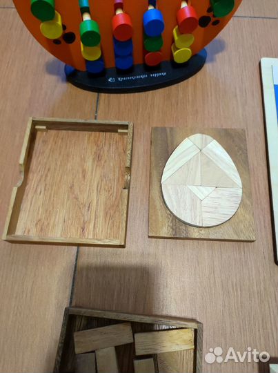 Деревянные головоломки. Можно по отдельности