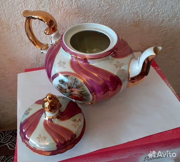 Чайник заварочный фарфоровый ГДР