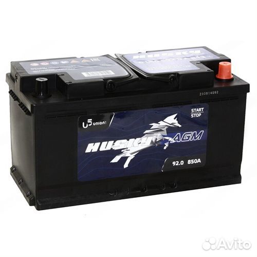Аккумулятор Husky AGM 92 ач обратная полярность