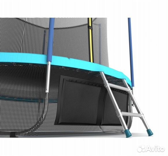 Батут EVO jump Internal 12ft Wave + нижняя сеть