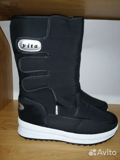 Мужские зимние сапоги 46 размер (29см по стельке