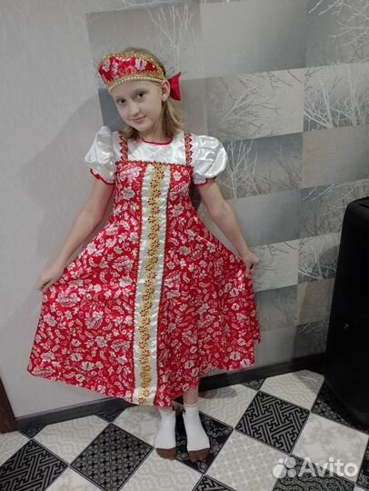 Русский народный костюм 128-134-140