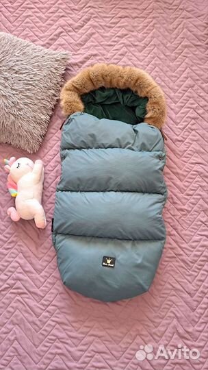 Зимний конверт в коляску