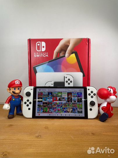 Nintendo switch oled прошитая 256