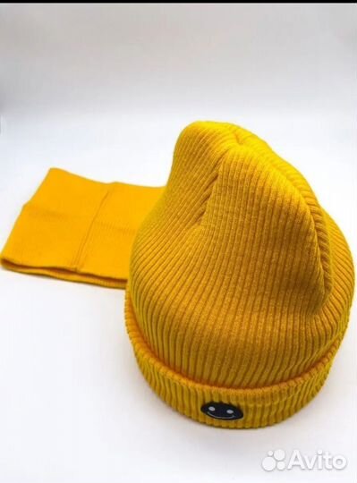 Шапка и снуд детский