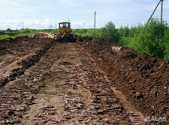 Суглинок для поднятия участка