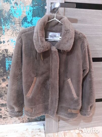 Искусственная короткая шубка тедди