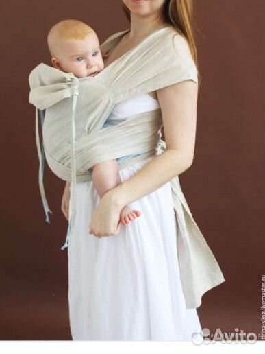 Май слинг. тм Тирина. Хлопок/лен