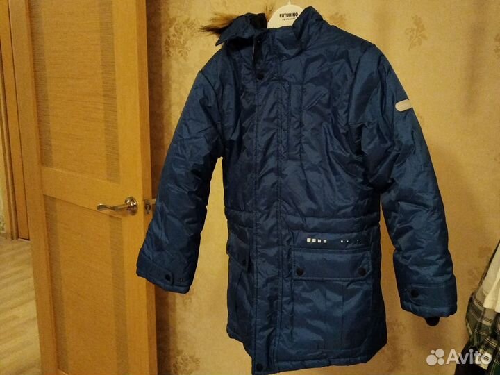 Куртка зимняя для мальчика 128