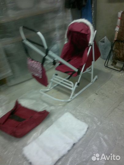 Санки-коляска