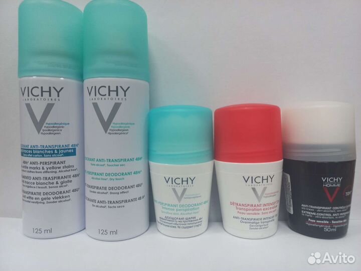 Виши дезодорант остались 4 и 5
