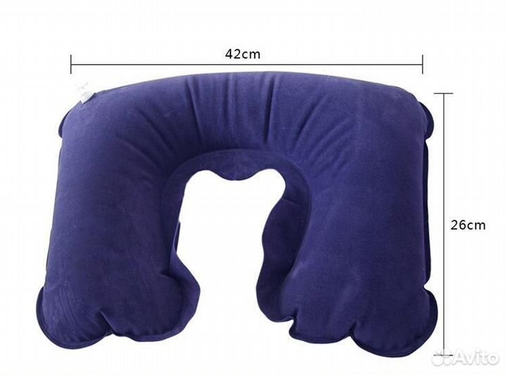 Подушка надувная дорожная на шею,разные расцветки