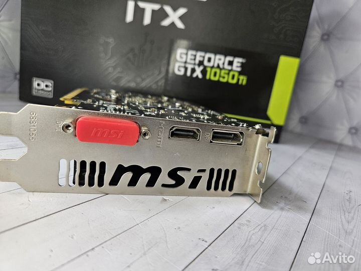 Игровая видеокарта GTX 1050 Ti 4gb Msi Aero