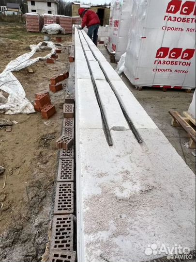 Блок из газобетона с доставкой D400 400х250х625