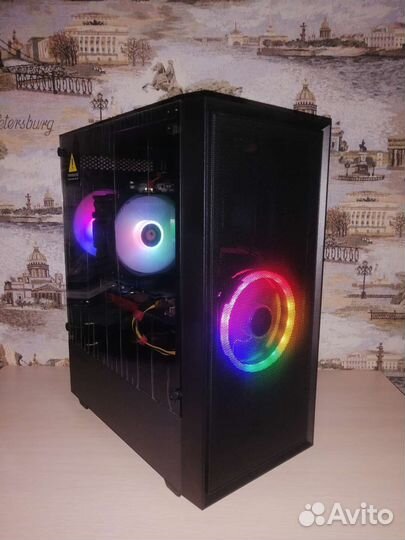 Игровой компьютер/2060super 8gb/i3 13100f/16gb/512